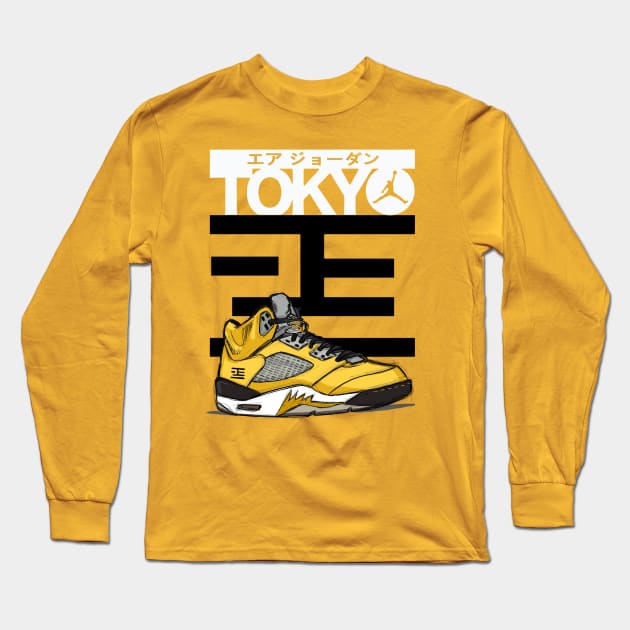 Tokyo 23 Long Sleeve T-Shirt by Jopet